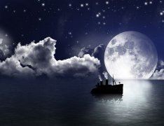 残花影映隐古居 《七画单字》