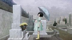 月照残红挂当头 《打一字》