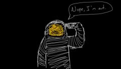 羞颜出丑遮泪眼 《九画单字》