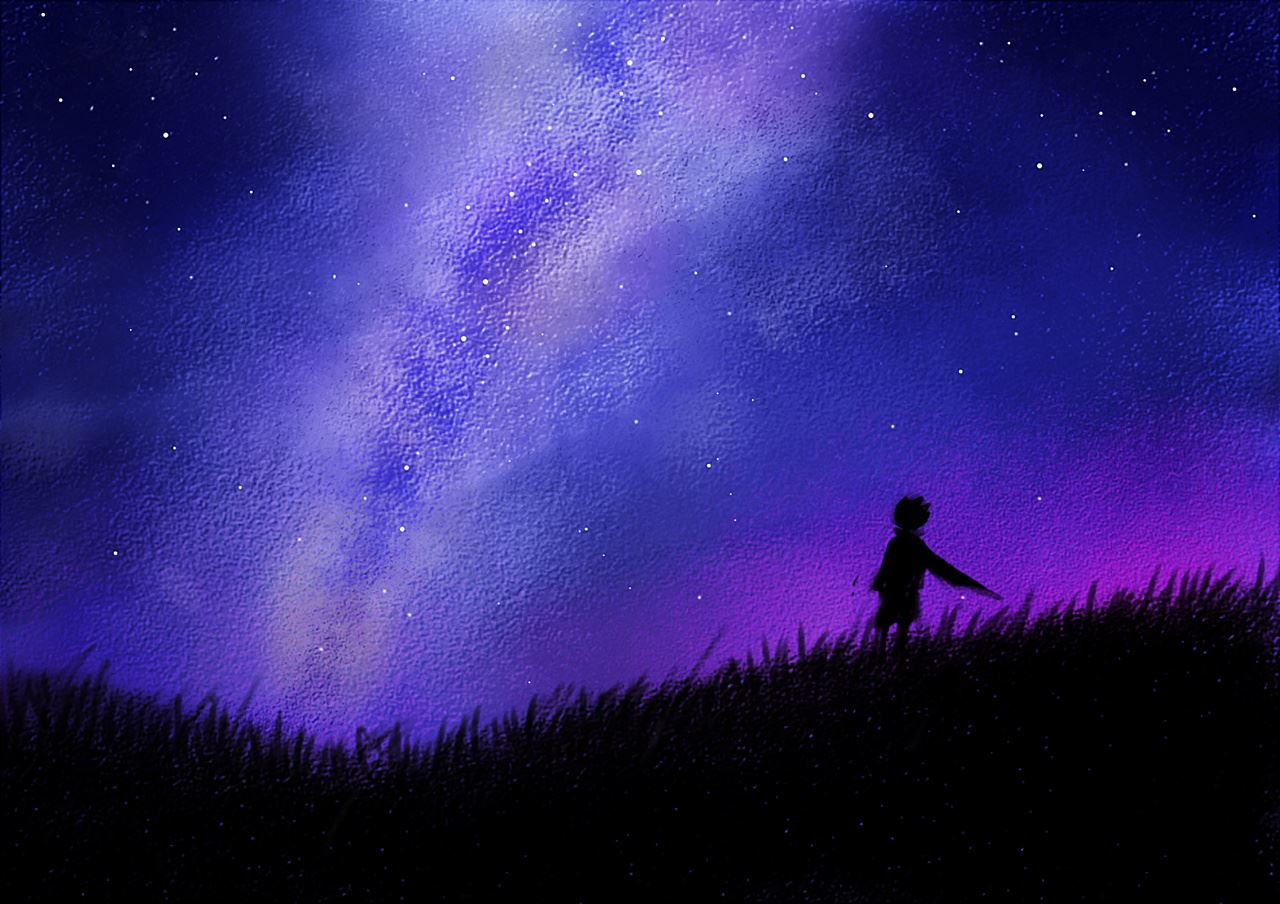 两人一别在深秋 《九画单字》